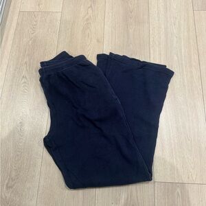 Brandy Melville Navy Waffle Swearpants